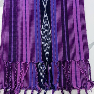 Table linen, Table Runner, Handcrafted  Textile, Home decor, Mayan art, Bed runner Sofa decoration, Handwoven Guatemalan Fabric Wedding