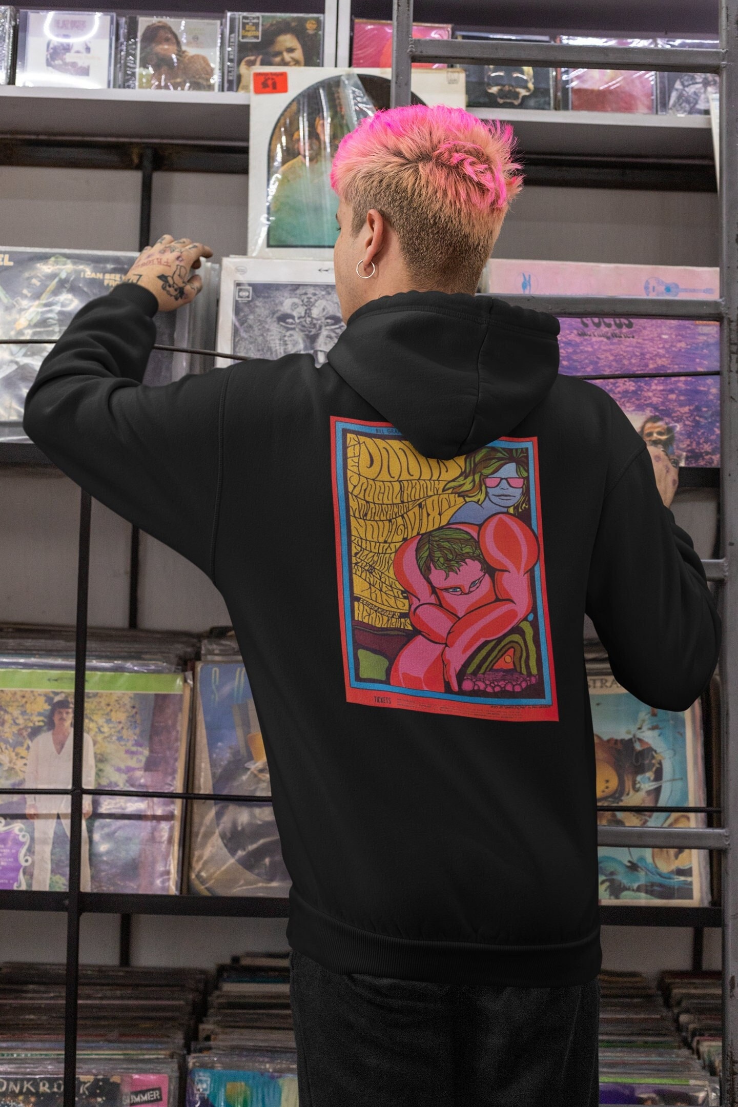 supreme chain stitch hoodie