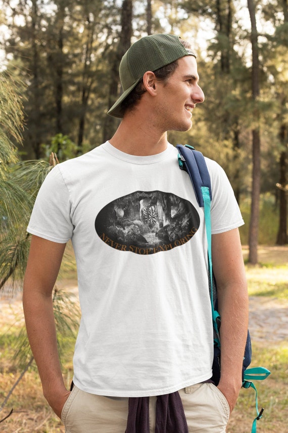 Never stop hotsell exploring shirt
