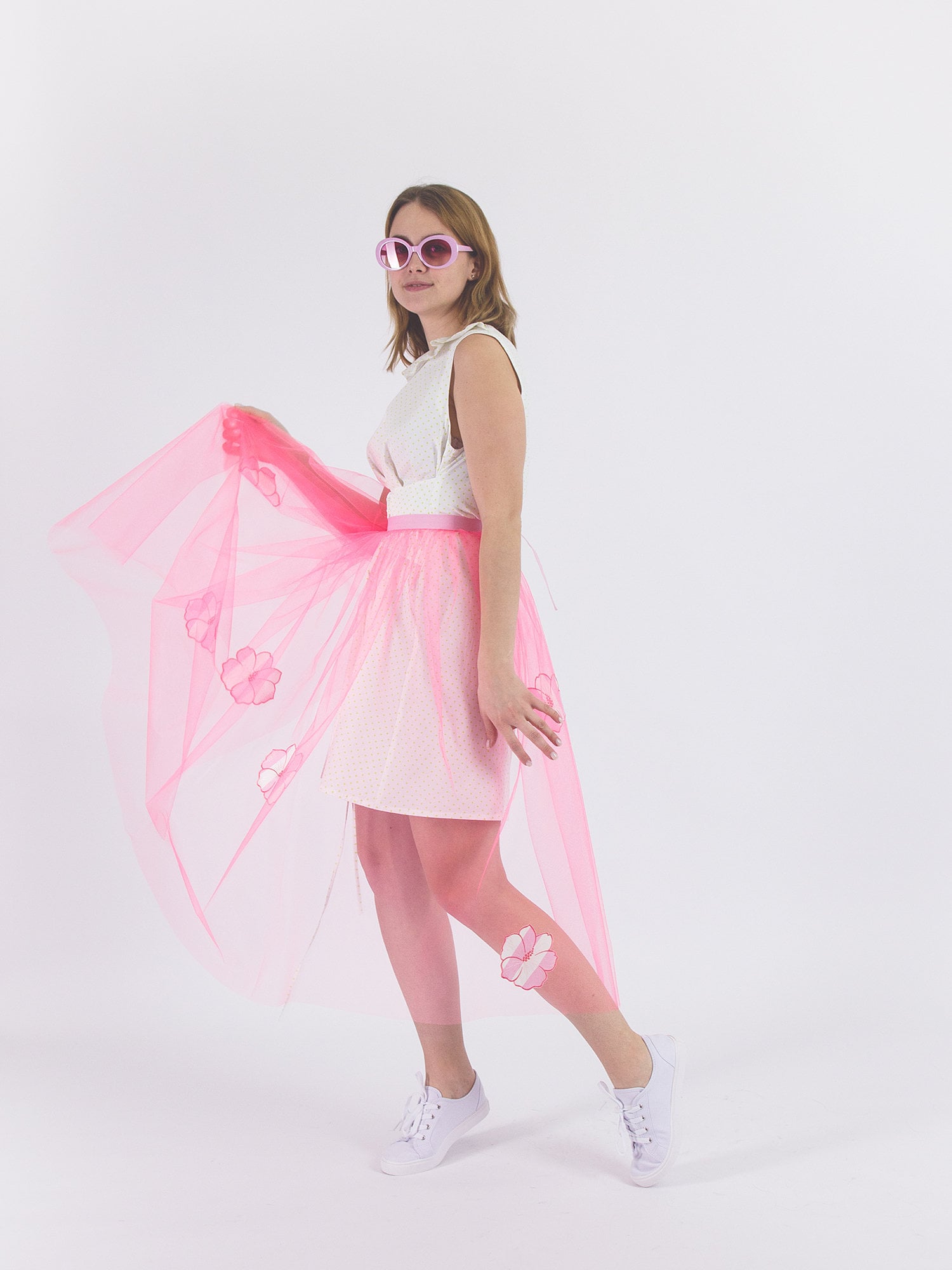 Women tulle skirt Pink party skirt Bridesmaids clothes Etsy