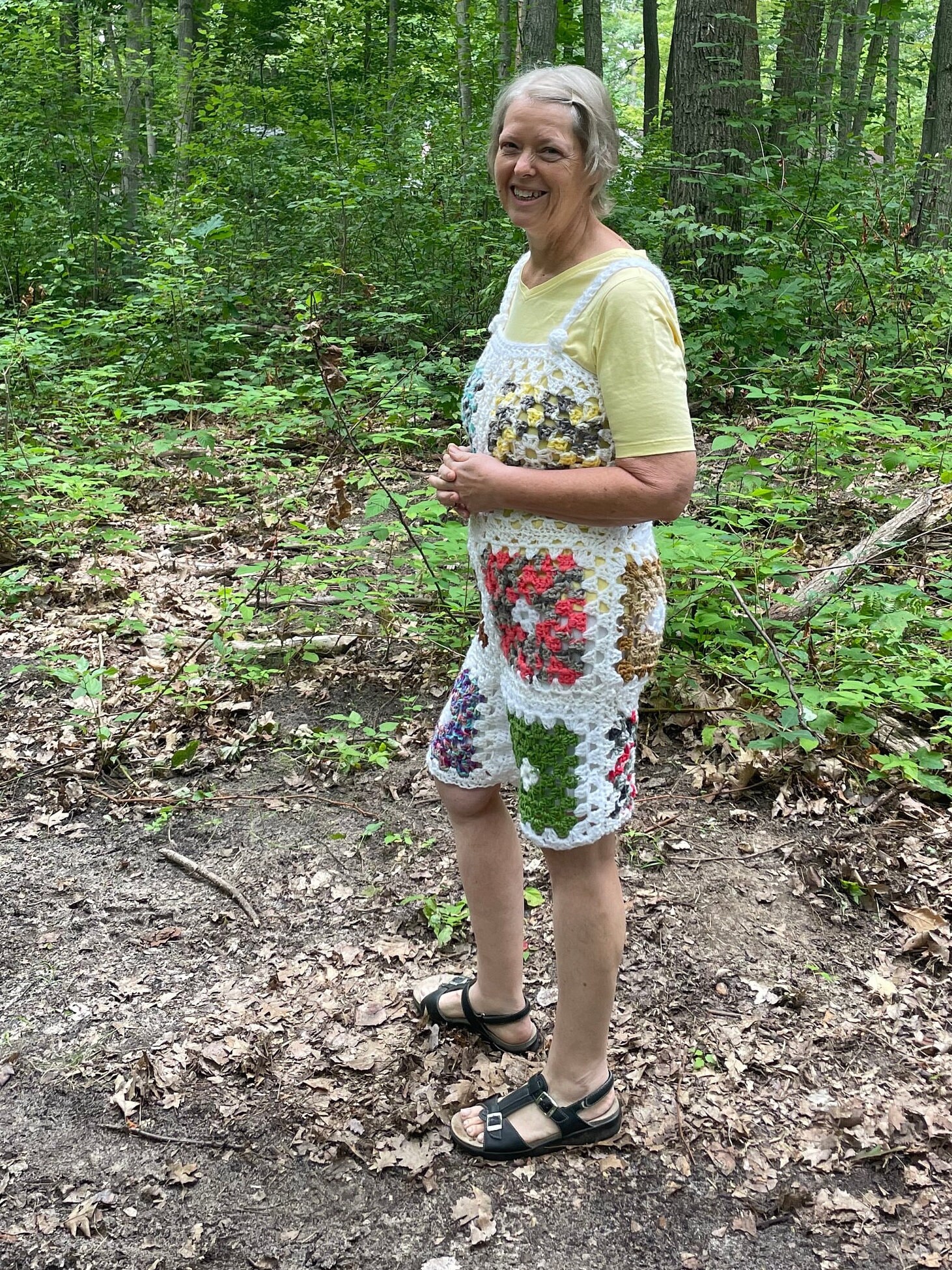 Upcycled Crochet Blanket Dress - Etsy