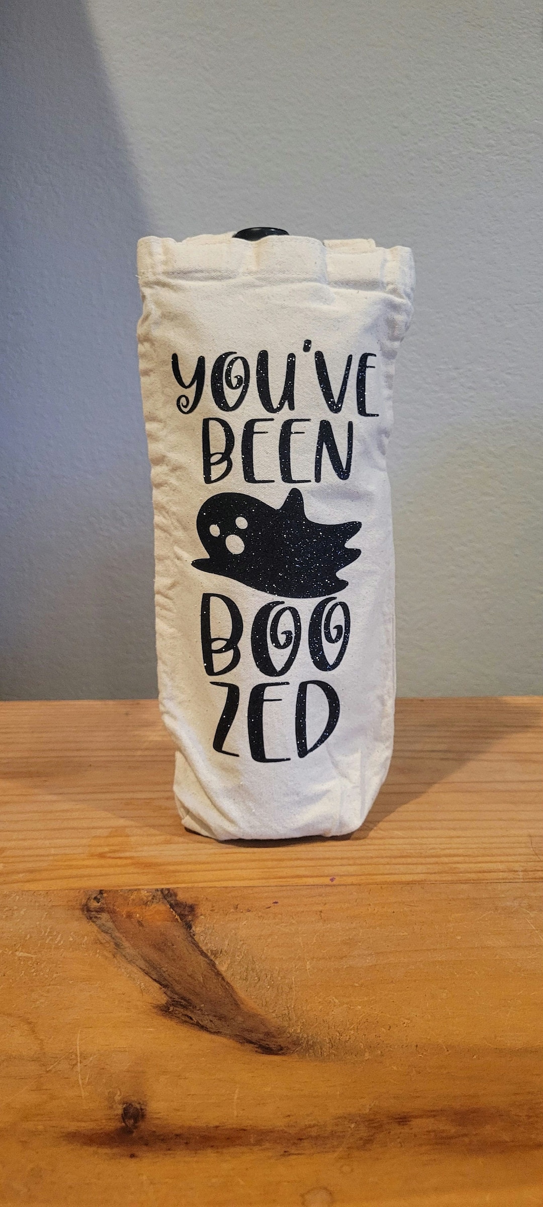 You've Been Boozed Alcohol Gift Bag - Halloween Gift Tote - Boo Gift - Etsy