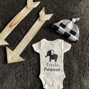 Little Peanut Onesie/Body Suit/Personalized Baby Onesie/Custom Onesie for Baby/Baby Girl Onesie/Baby Boy/Baby Shower Gift/Cute Baby Onesie