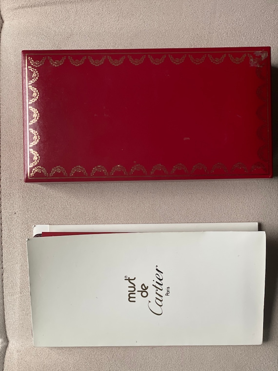 Cartier カルティエ 赤い四角形フレームメガネ Cartier(カルティエ