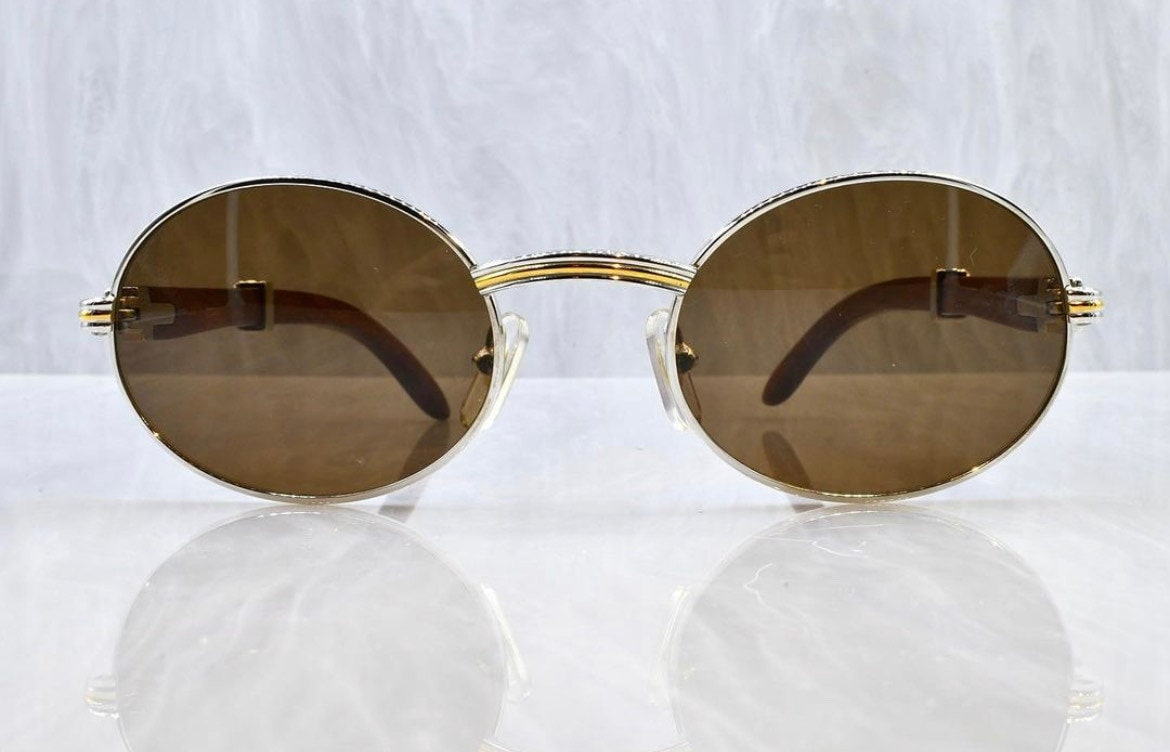 Cartier Wood Frames Etsy