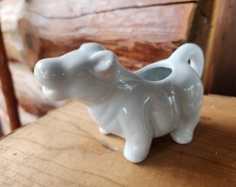 Creamer Cow White Vintage