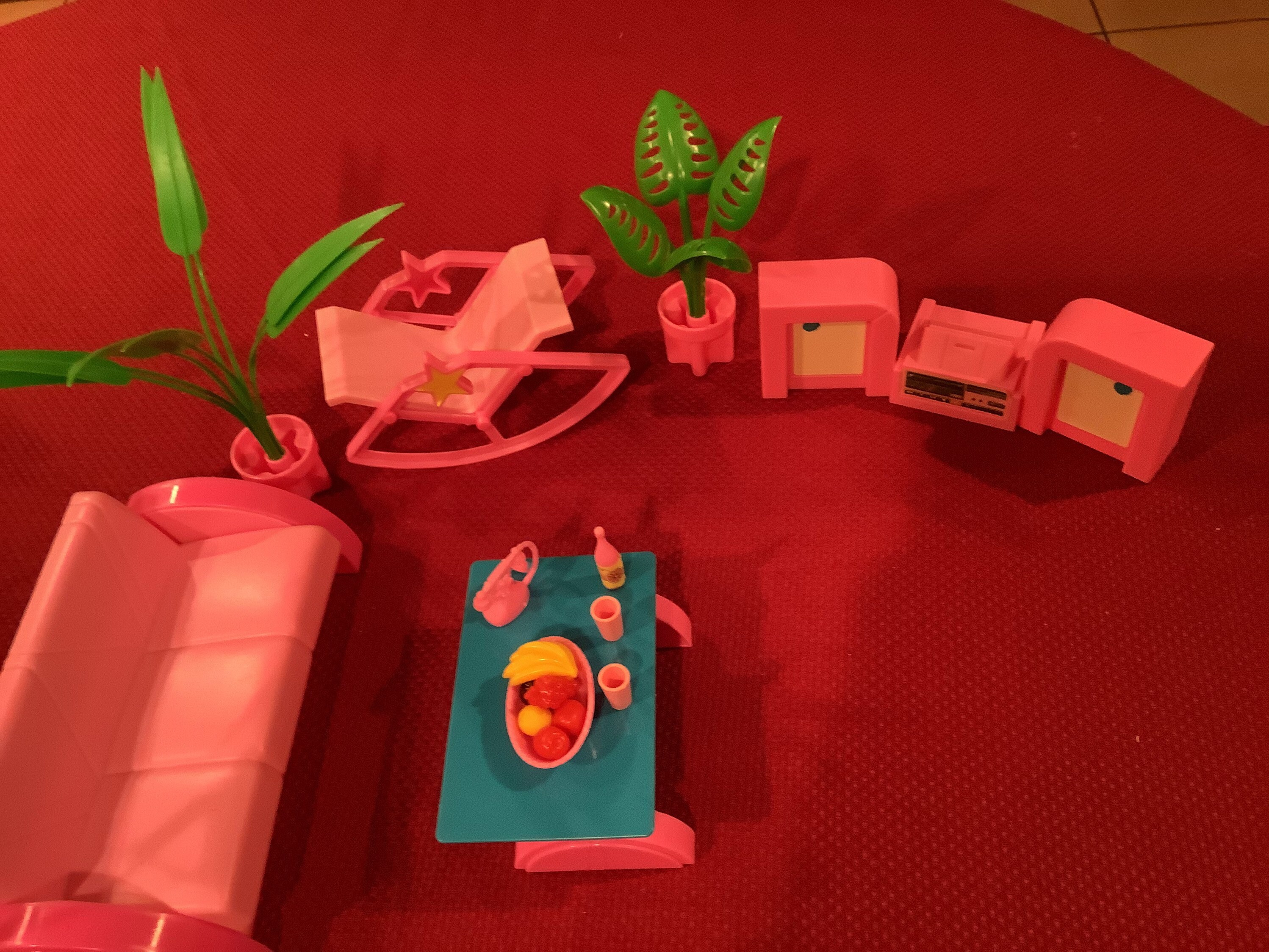 Vintage Barbie living room vintage Barbie entertainment Etsy