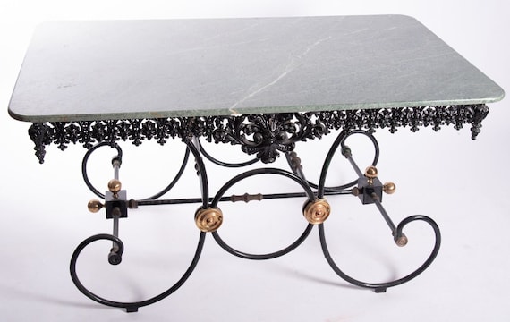 Marble top pastry table deals