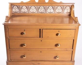 Antique English Pine Dresser/Chest of Drawers