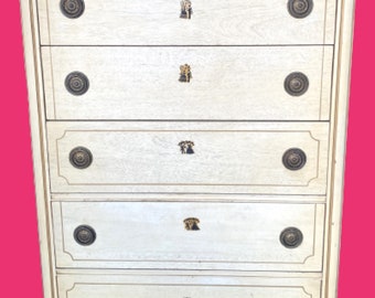 LACQUER DESIGN  6 Drawer Chest