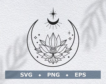 Free Free 77 Flower Moon Svg SVG PNG EPS DXF File