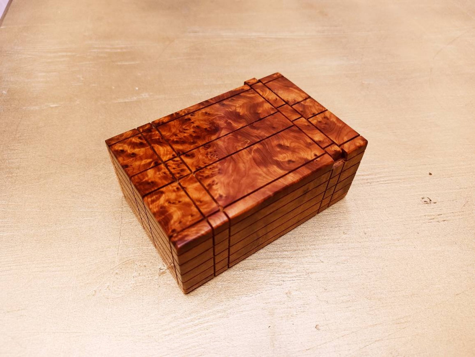Moroccan Gift Puzzle Box Wooden Puzzle Box For Storage Etsy