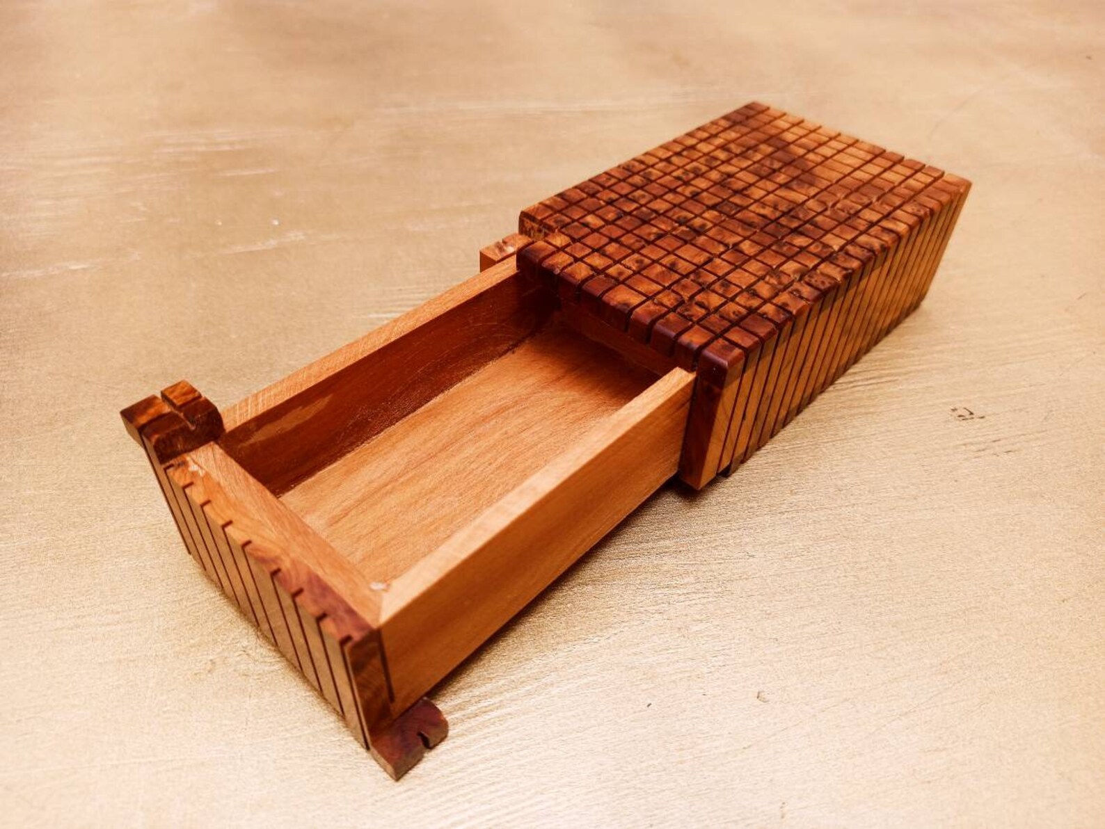 Moroccan Gift Puzzle Box Wooden Puzzle Box For Storage Etsy