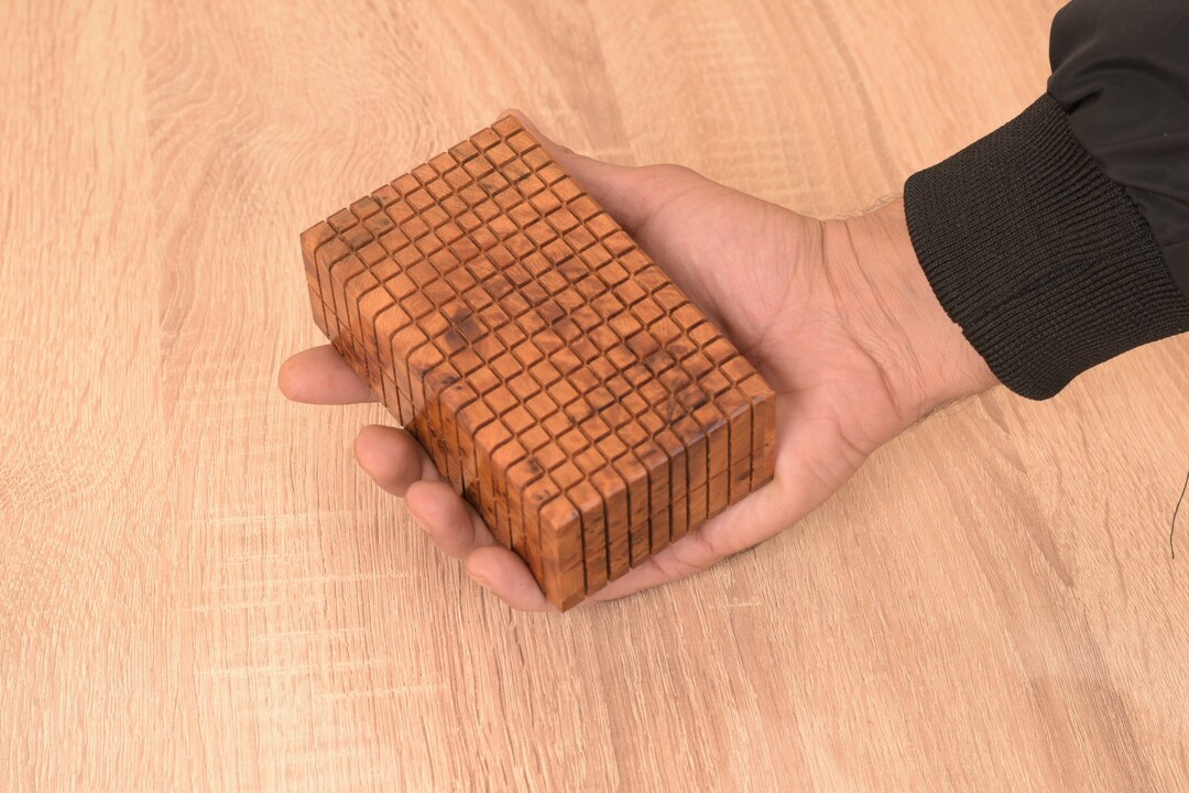 Moroccan Puzzle Box Made by Thuya Wood Use for Storage and as Etsy