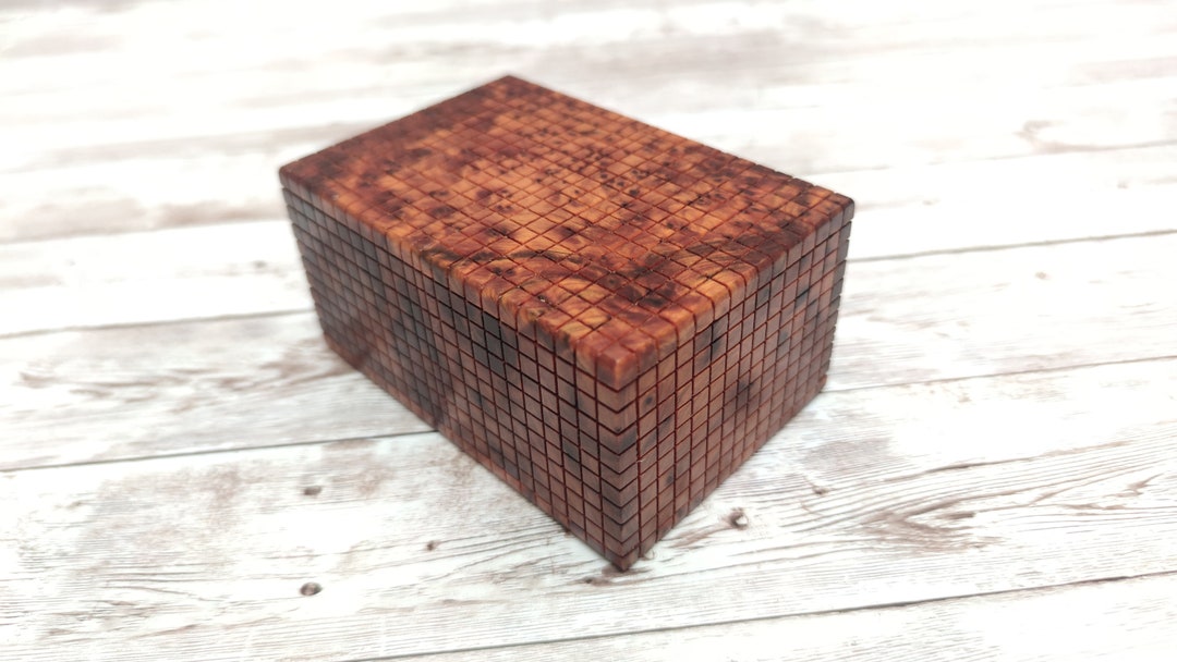 Moroccan Puzzle Box Made by Thuya Wood Use for Storage and as Etsy