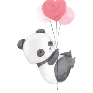 Iron-on image iron-on images iron-on motif panda panda bear