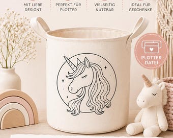 Archivo de trazador unicornio Cricut svg