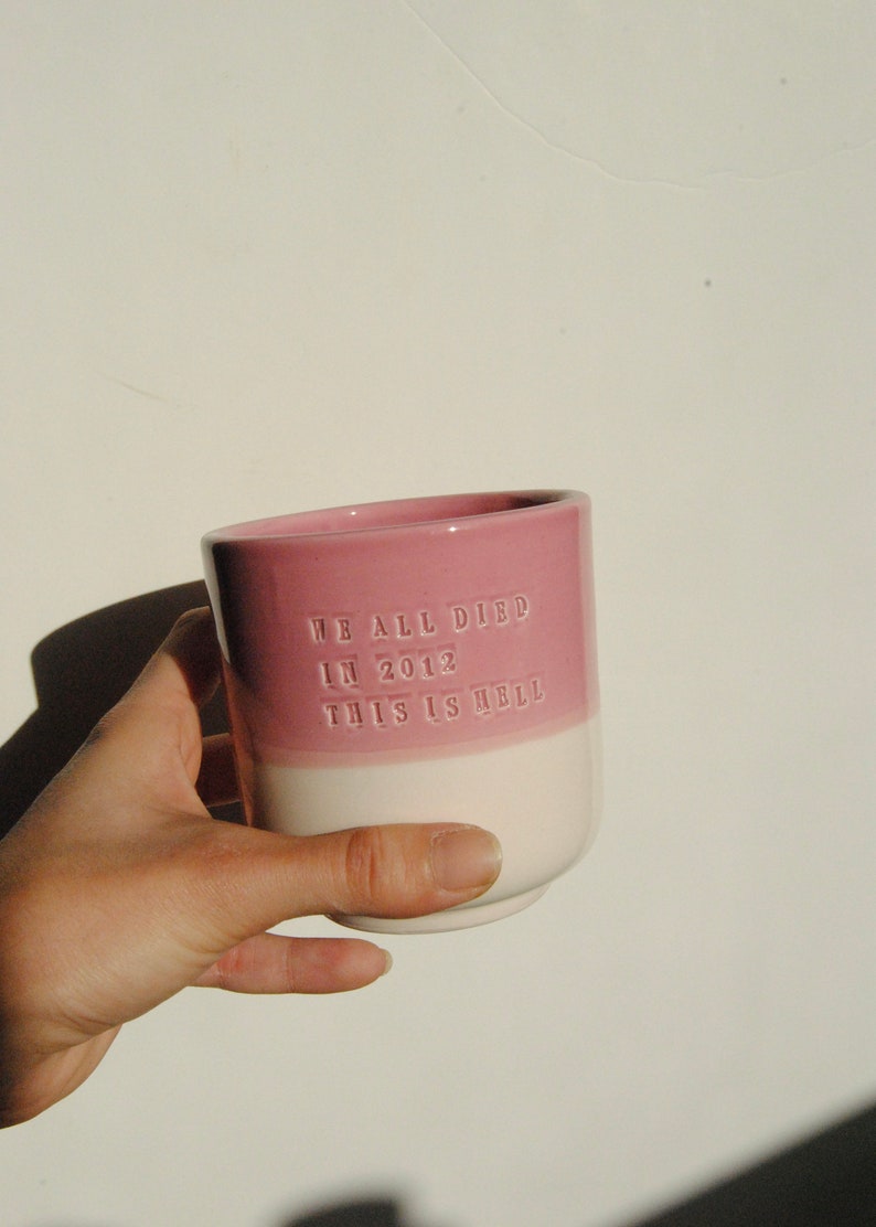 Personalized Ceramic Mug, Custom Mug, Personalized Gift for Friend, Handmade Pottery Mug, Custom Pottery, Custom Name Mug, Mug for Brand image 3
