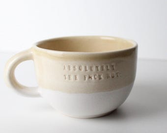 Personalized Ceramic Cup 8oz: Engraved Pottery Gift