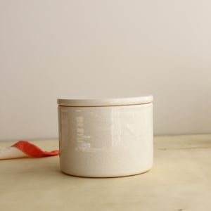 Ceramic French Butter Dish with Lid, Butter Keeper with Lid image 6