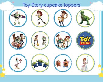 Free Toy Story Cupcake Toppers Printable