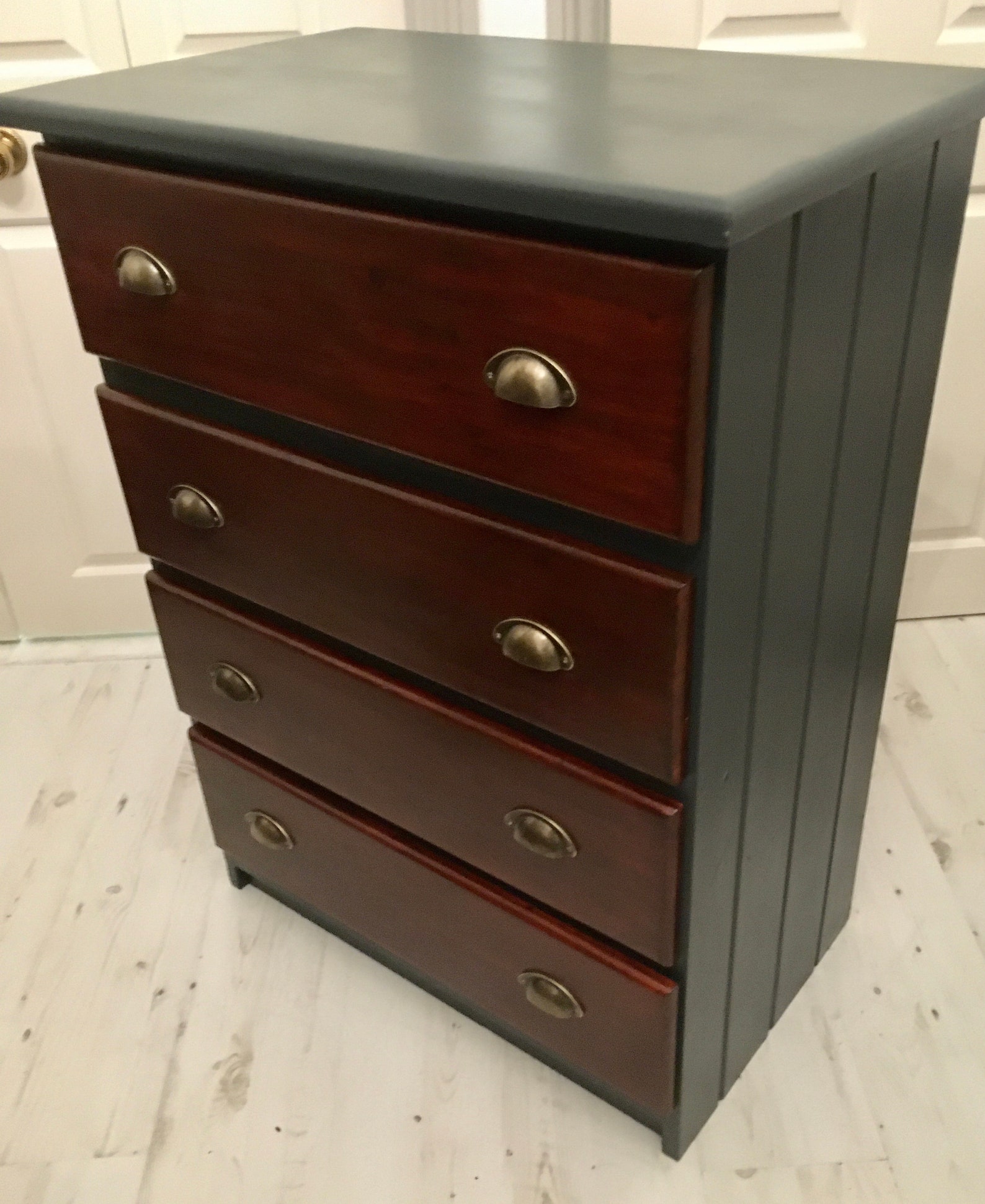 Stylish refurbished bespoke Chest of drawers Etsy