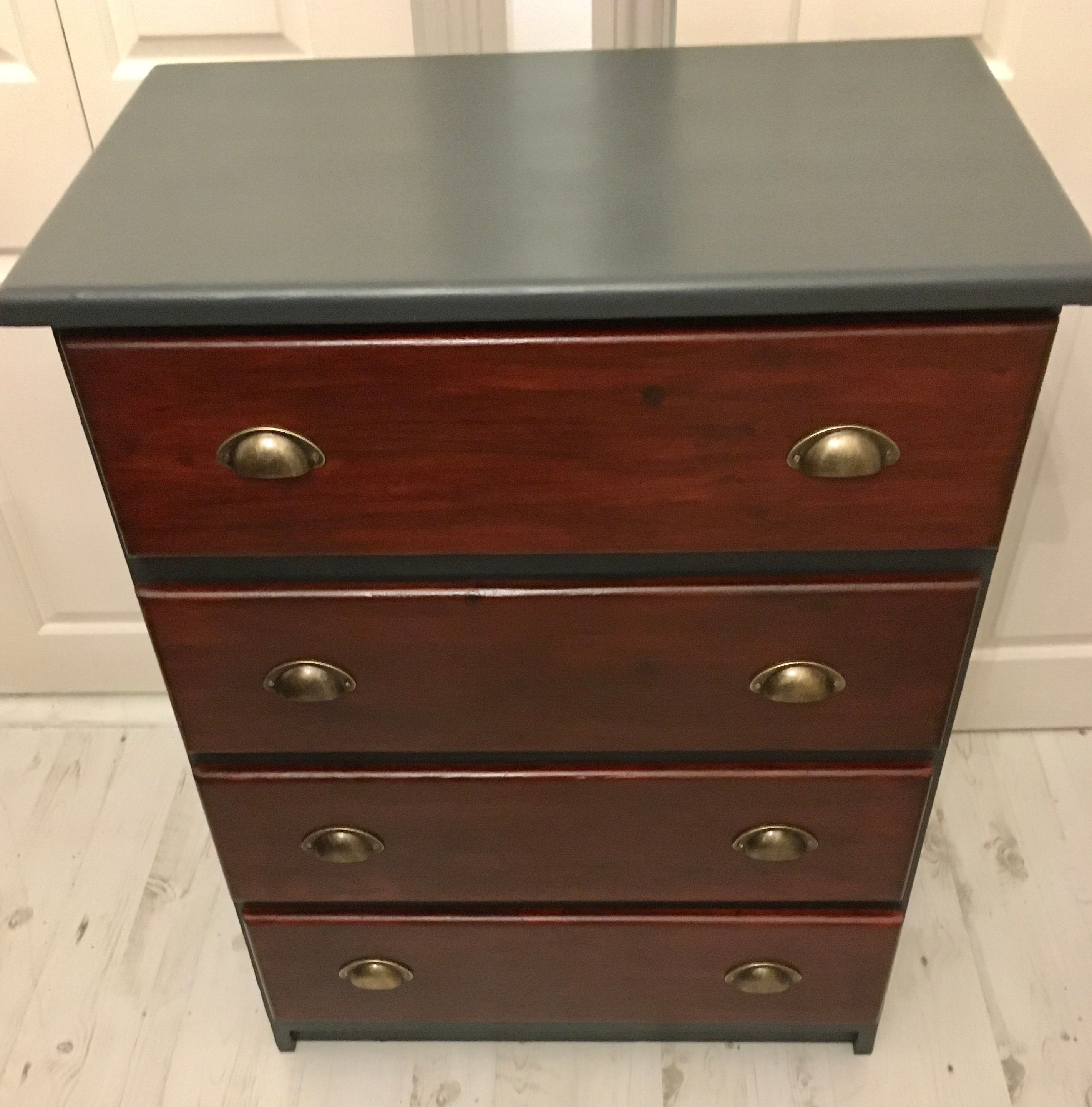 Stylish refurbished bespoke Chest of drawers Etsy