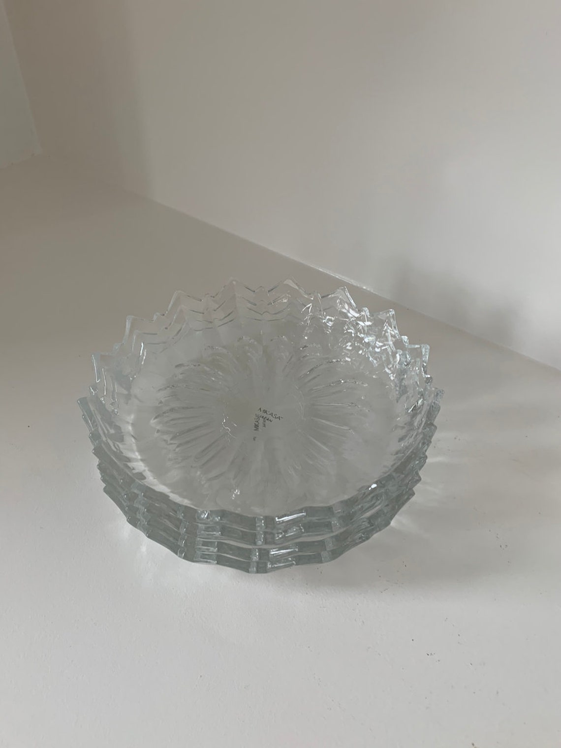 Vintage Mikasa Dessert Plates Set of 4 Vintage Mikasa Salad Etsy