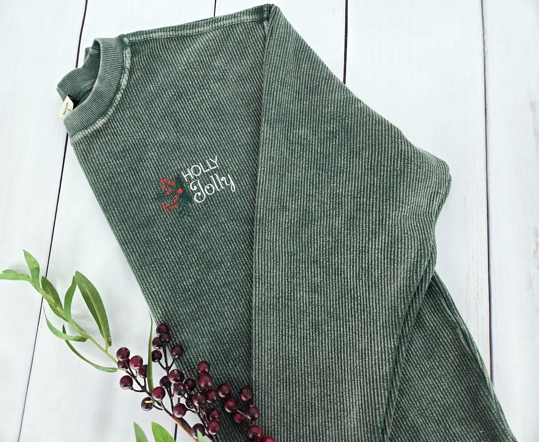 Jolly Terry Embroidered Sweatshirt