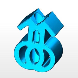 Stroh topper - Gay Sign. 3D Druck Datei - Becher Stroh, Tropisches Stroh. Benutzerdefinierte 3D Drucke, Stl-Dateien, Becherhalme, Stroh topper Form.