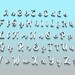 3D Printable English Alphabet Models - Uppercase & Lowercase Letters ...