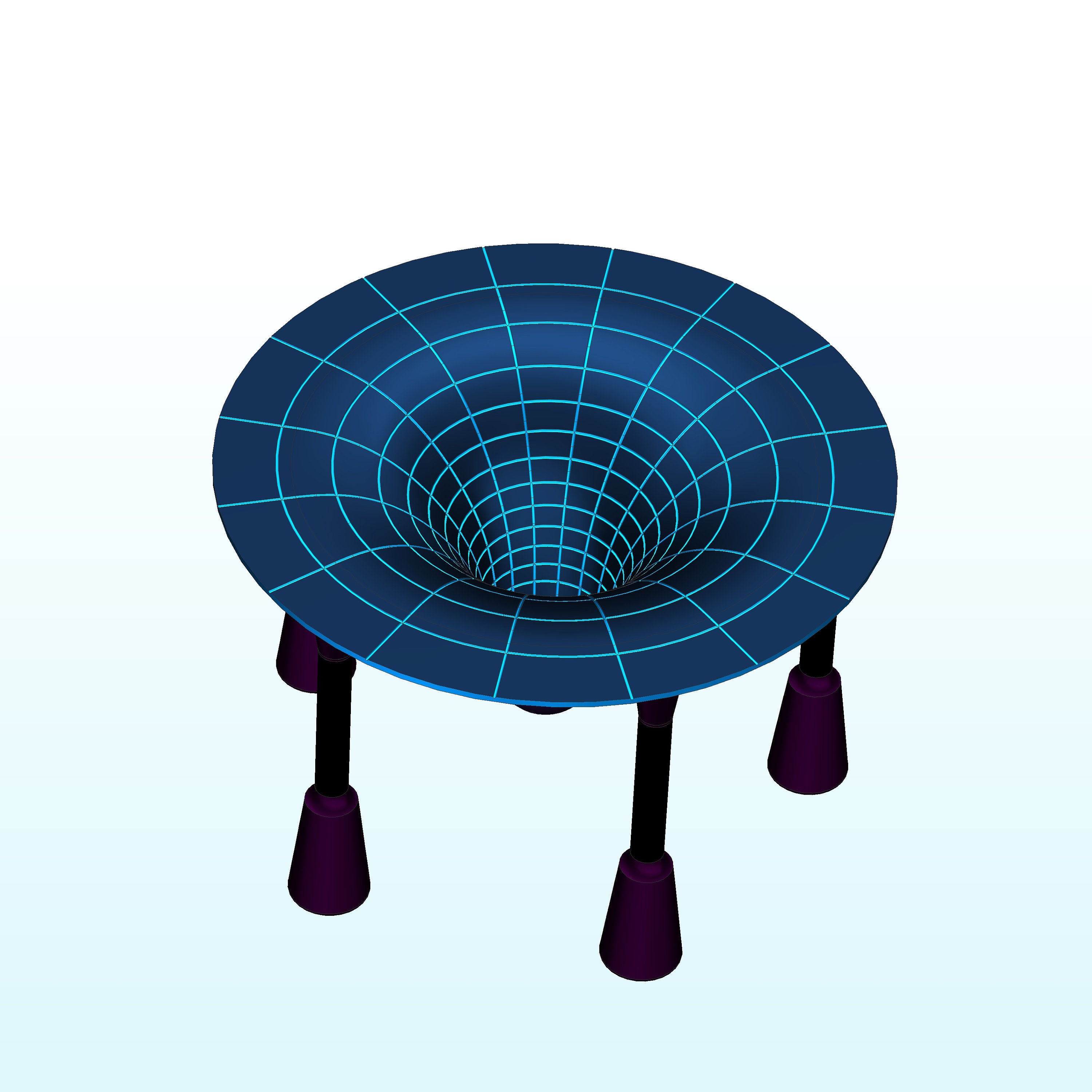 Black Hole Stl Event Horizon Stl 3d Printed Home Decor 3d Print File