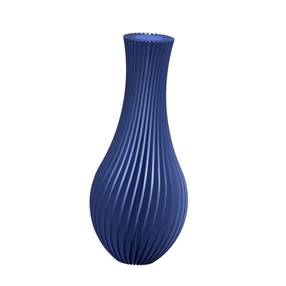 Spiral Vase Stl Files for 3d Printing 3d Model Small Modern Etsy