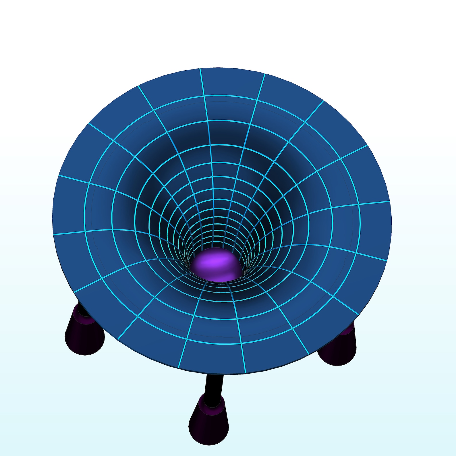 Black Hole Stl Event Horizon Stl 3d Printed Home Decor 3d Print File