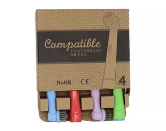 12 Testine riciclabili per spazzolino elettrico Oral B, Testine riciclabili compatibili per spazzolino elettrico Oral B