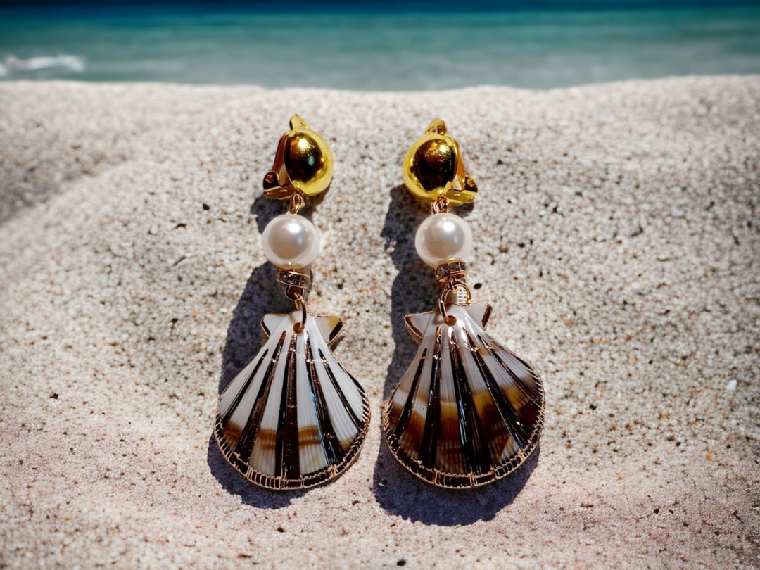 Bahari Clip On Earrings