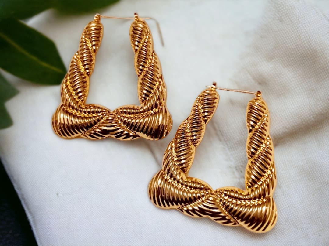 ■VINTAGE HOLLYWOOD■ Triple Mix Ring Earrings VH249OEA009M 81OkRUtihcL._UY1000_.jpg