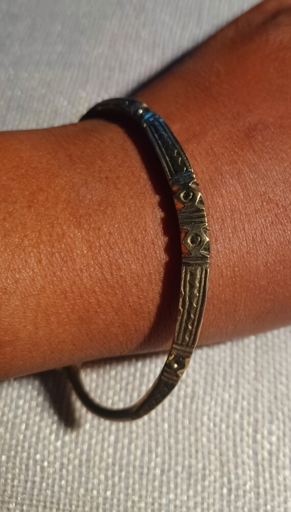 Touareg Vintage Brass Bangle トウアレグ ヴィンテージ