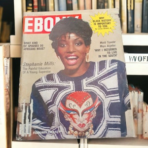 Ebony Magazine February 1982 The  Stephanie Mills  Issue