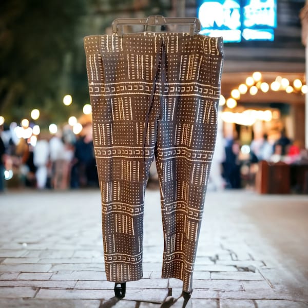 Wirksamen Trousers in Mudcloth main image 1