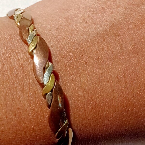 Men Brass Bracelet Etsy