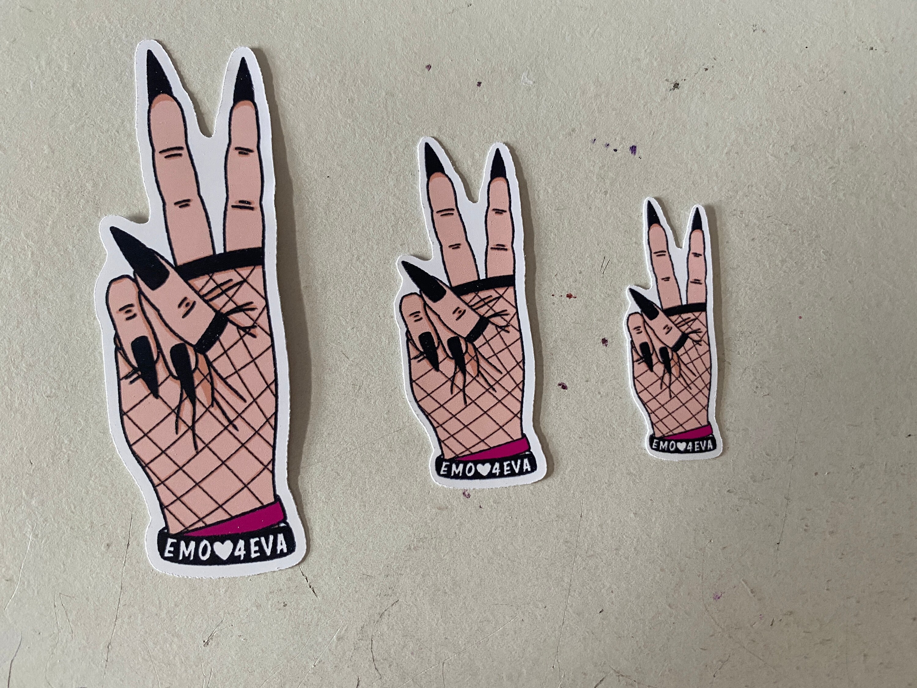 Emo Sticker Pack Etsy