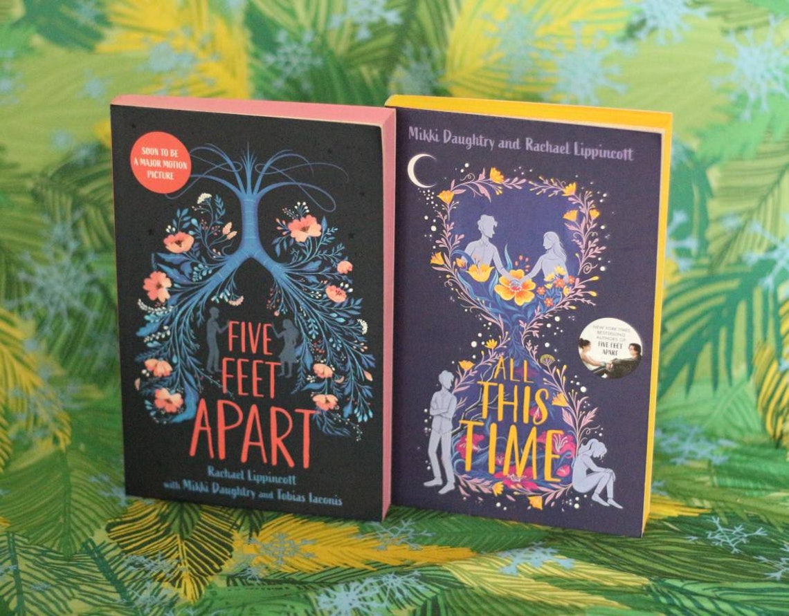 Five Feet Apart and All This Time paperback books with Etsy