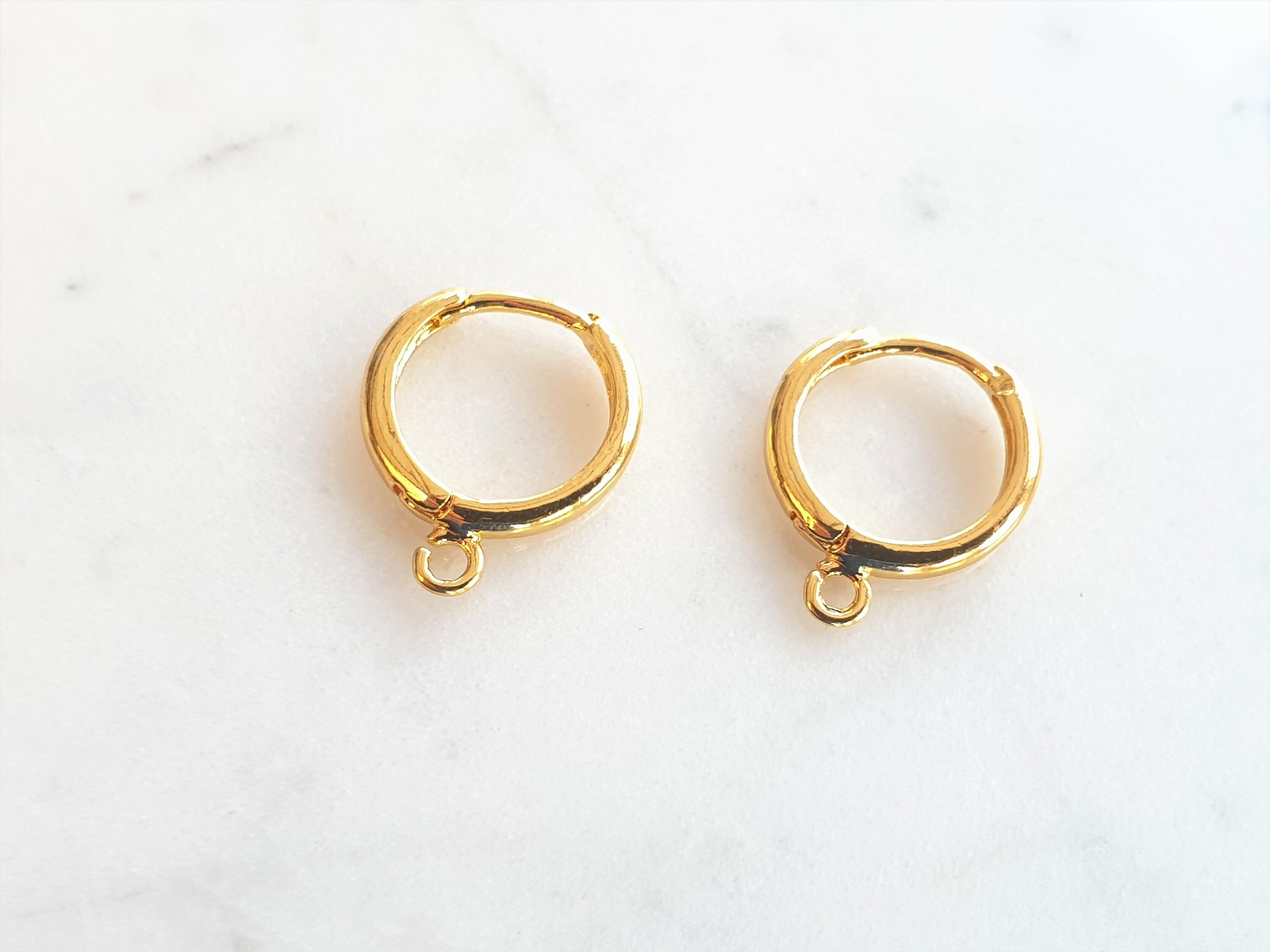 Bulk price £10, sample £40 - Hoop Earrings 18K Gold Plated – Kiirsh
