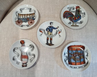 Set of 5 Mid-Century Modern Mini Dishes