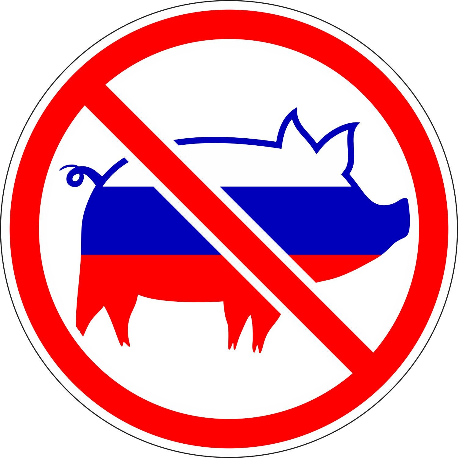Sticker Svg Clipart No War No Russian Swine Etsy