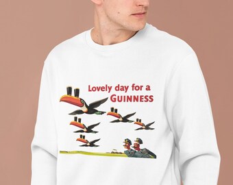 Vintage Irish Beer Sweatshirt | Retro Pub Graphic Crewneck