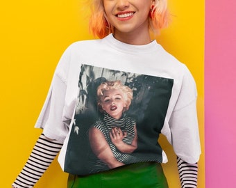 Marilyn Monroe T-shirt, Fashion Icon Print, Retro 60s Style