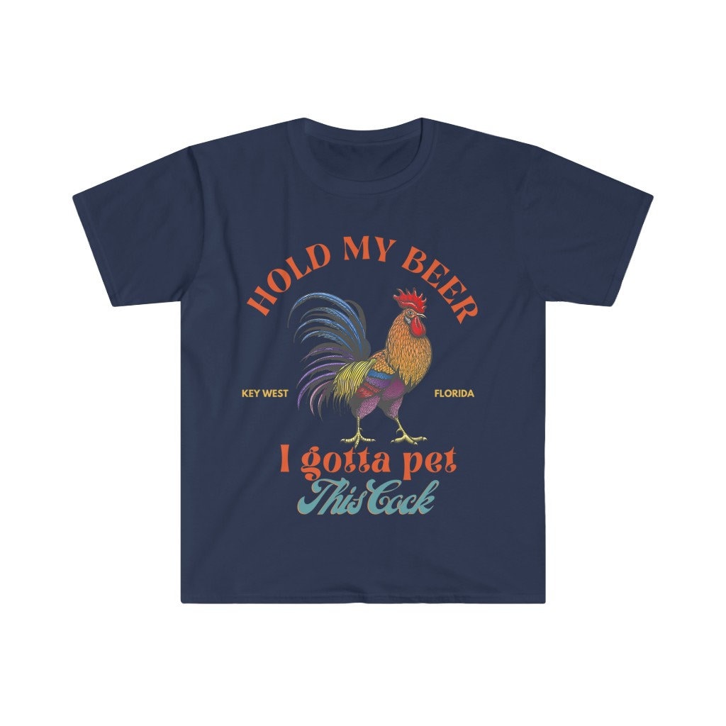 Sostenga mi camisa de cerveza camiseta de gallo camiseta de - Etsy España
