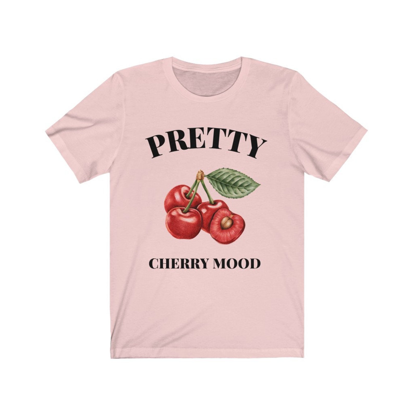 Cherry Print TShirt Vintage Style Retro Style Mood Etsy
